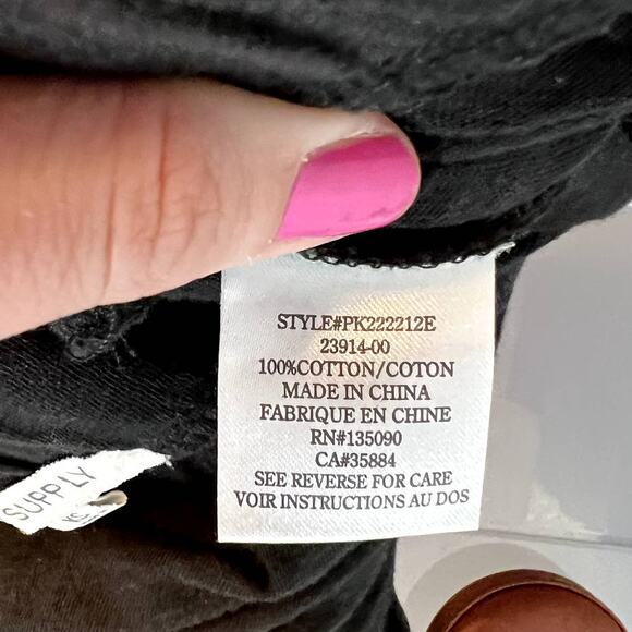 Z Supply Knotted Black Maxi Skirt - Picture 6 of 6